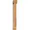 Ekena Millwork Traditional Traditional Smooth Bracket w/ Offset Brace, Western Red Cedar, 5 1/2"W x 32"D x 44"H BKT0604X32X44TRA01SWR - alternate 3